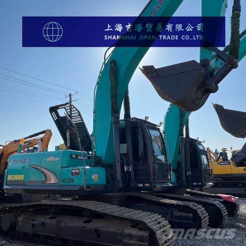 Kobelco SK 200 Vikšriniai ekskavatoriai