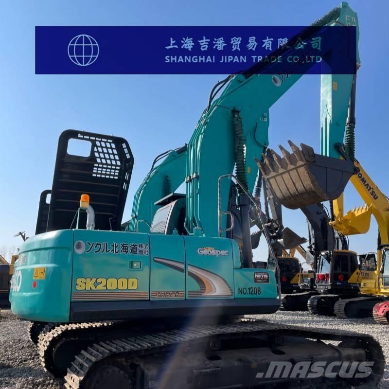 Kobelco SK 200 Vikšriniai ekskavatoriai