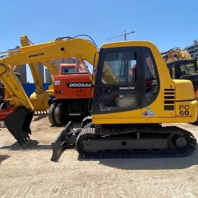 Komatsu PC60-7 Vikšriniai ekskavatoriai