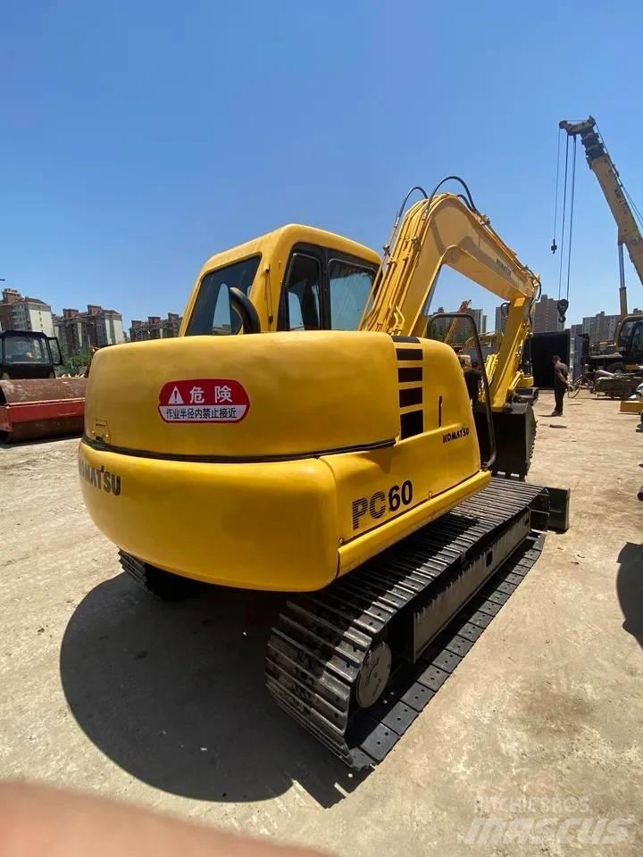 Komatsu PC60-7 Vikšriniai ekskavatoriai