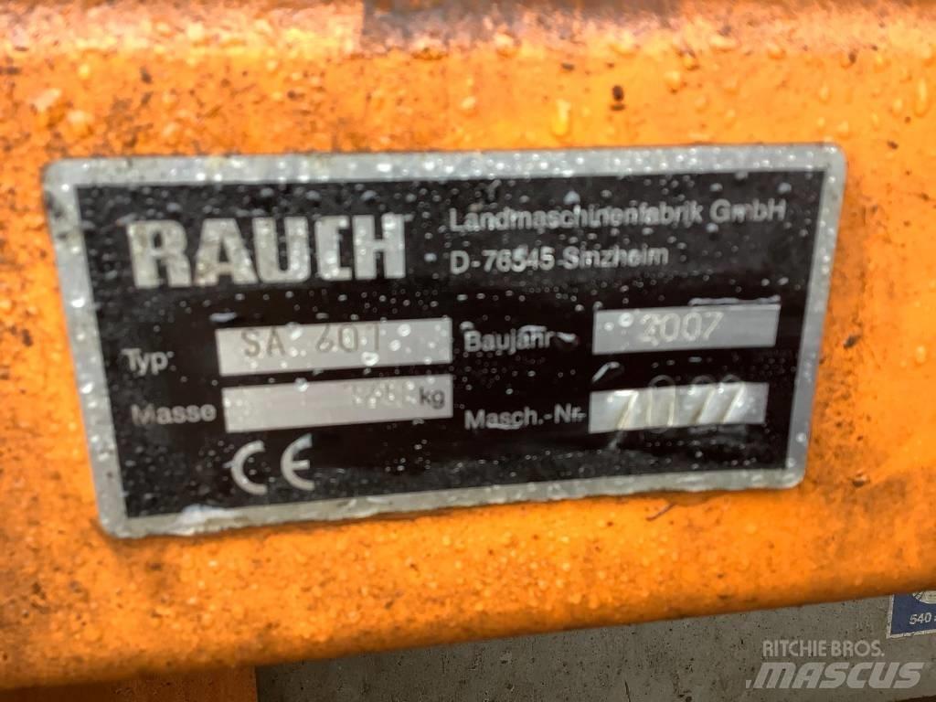Rauch SA 601 Aplinkos tvarkymas - Kita