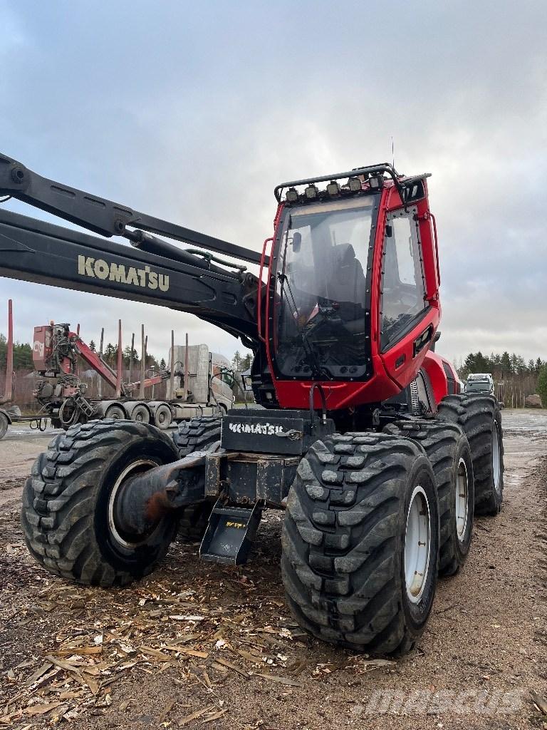 Komatsu 911 Miško technika (Harvesteriai)
