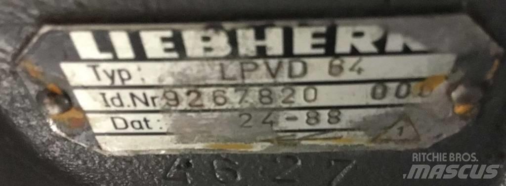Liebherr LPVD 064 Hidraulikos įrenginiai