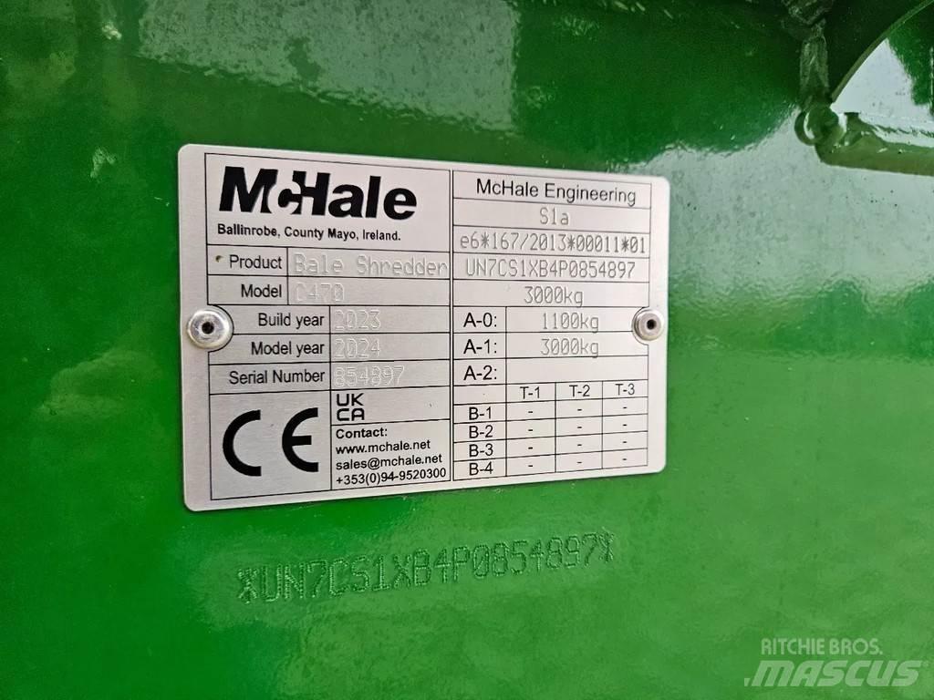 McHale C470 Žemės ūkis - Kita