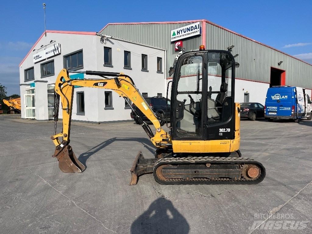 CAT 302.7 D CR Mini ekskavatoriai < 7 t