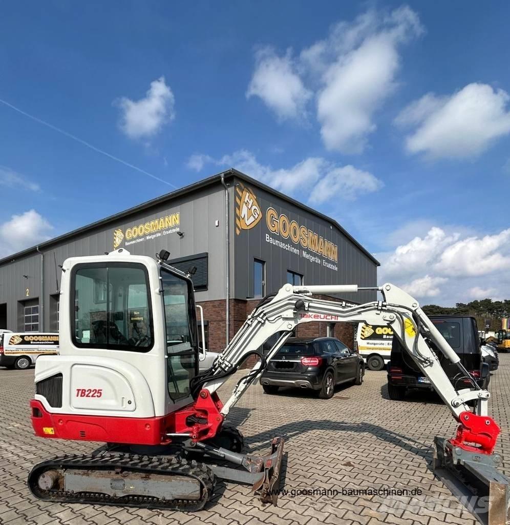 Takeuchi TB 225 Mini ekskavatoriai < 7 t