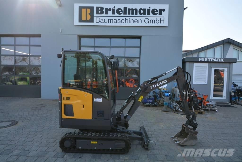 Volvo EC 18 E Mini ekskavatoriai < 7 t