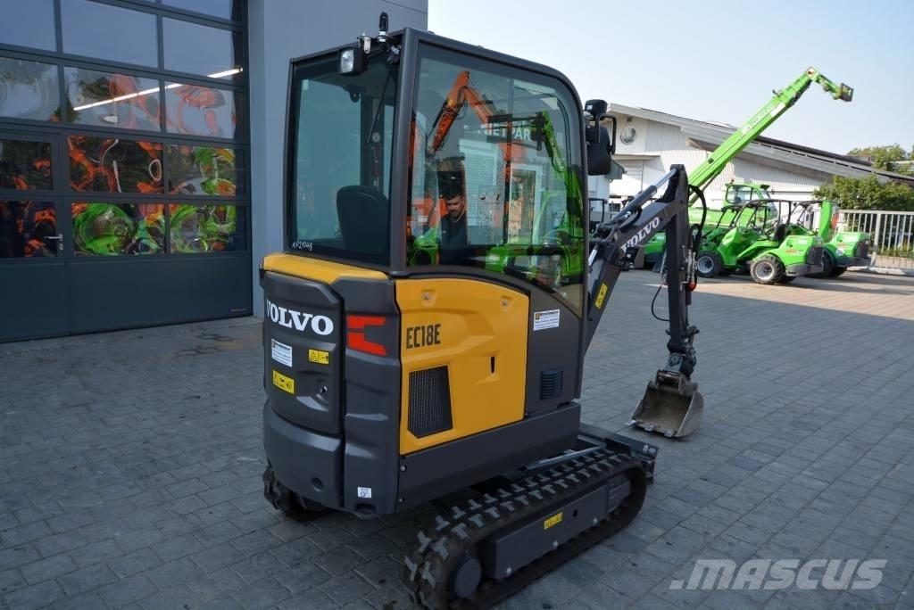 Volvo EC 18 E Mini ekskavatoriai < 7 t