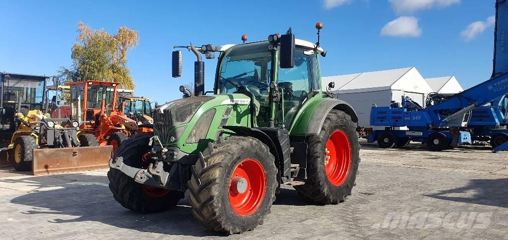 Fendt 514 Vario Traktoriai