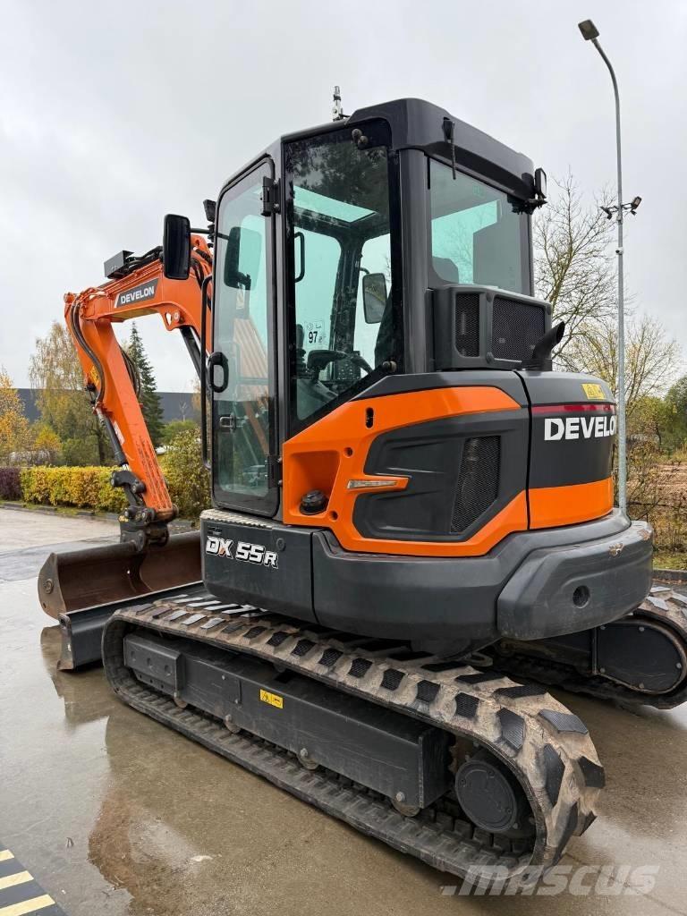 Doosan DX 55 RZ Vikšriniai ekskavatoriai