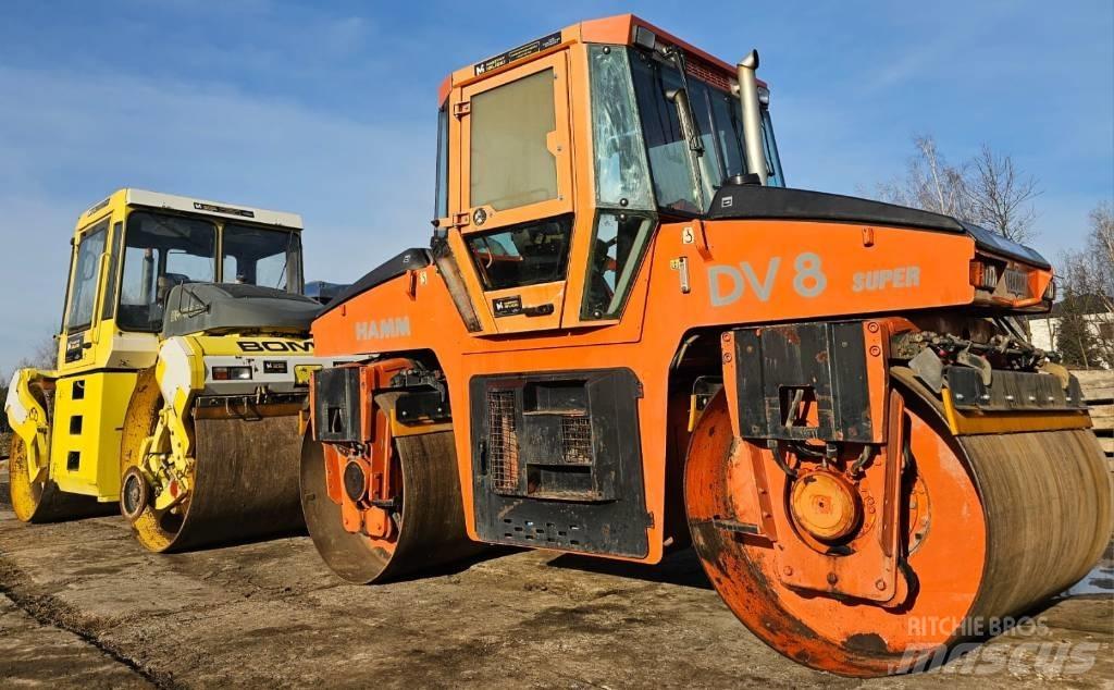 Hamm DV 8.42 Super Porinių būgnų volai