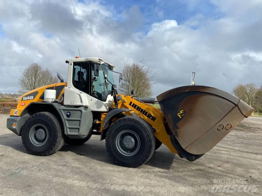 Liebherr L546 Naudoti ratiniai krautuvai