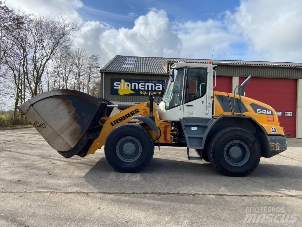 Liebherr L546 Naudoti ratiniai krautuvai
