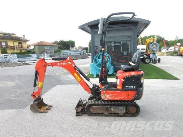 Kubota K 008-5 Mini ekskavatoriai < 7 t