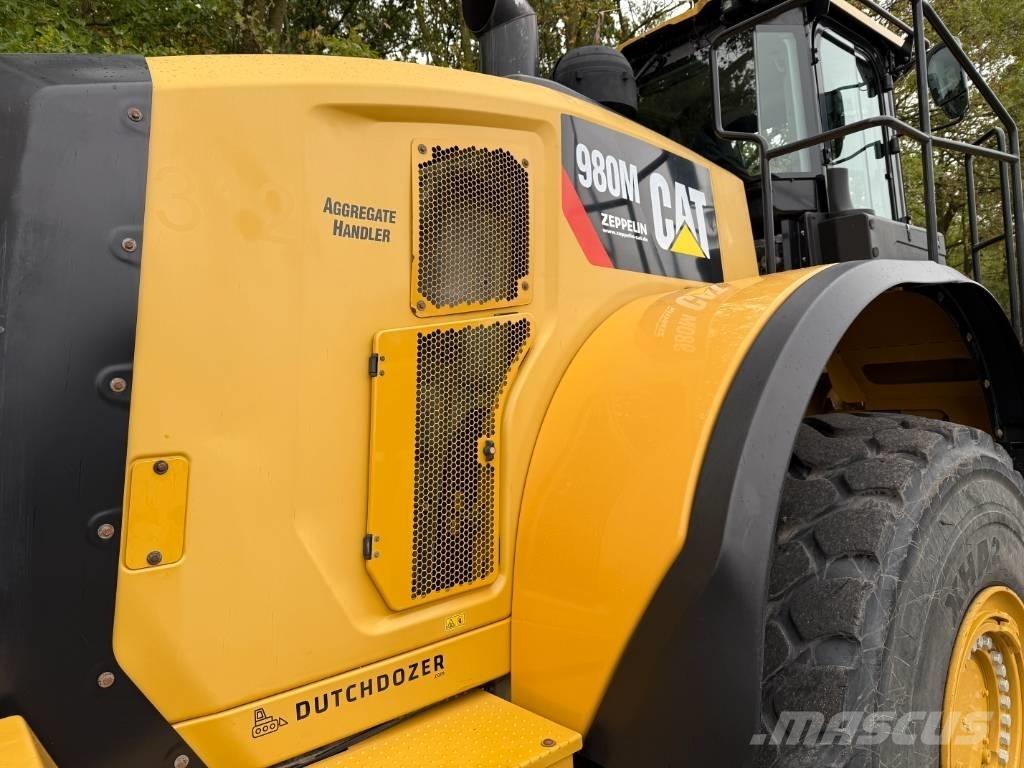 CAT 980 M Naudoti ratiniai krautuvai