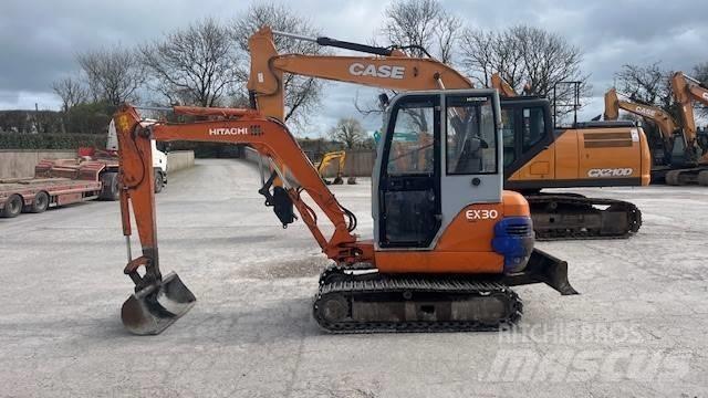 Hitachi EX 30 Mini ekskavatoriai < 7 t