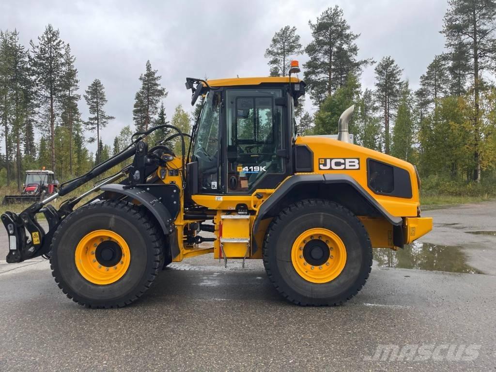 JCB 419 K Naudoti ratiniai krautuvai