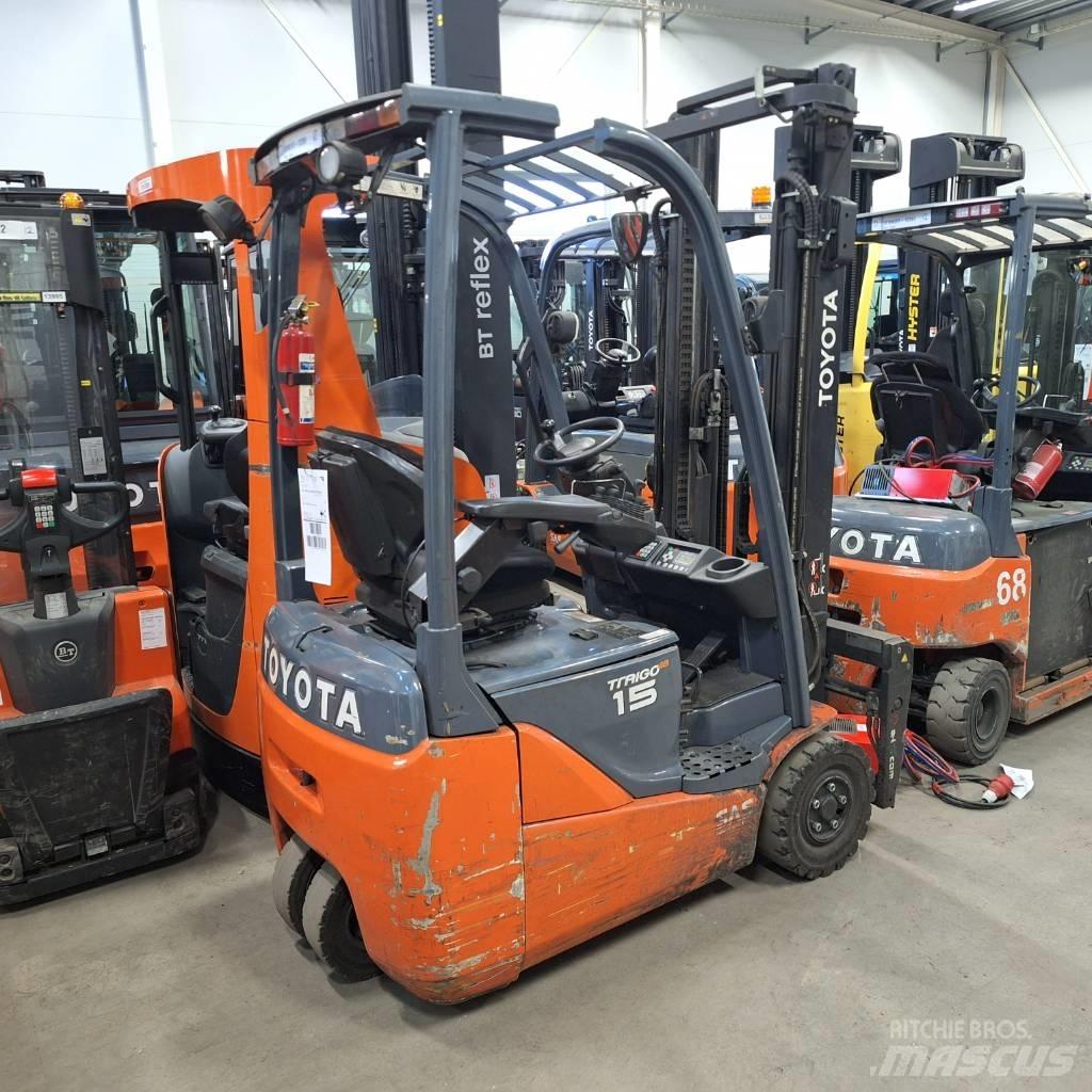 Toyota 8FBE15T Elektriniai šakiniai krautuvai