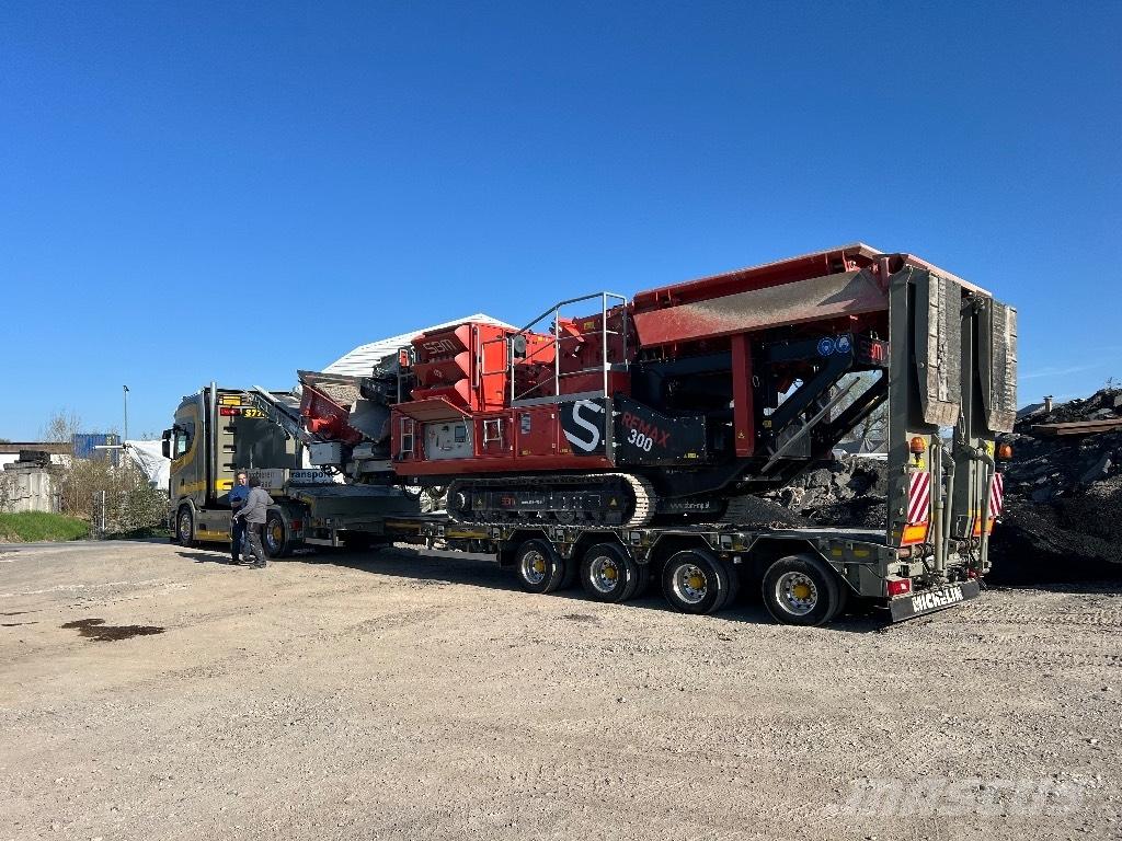 SBM Remax 300 Mobilūs smulkintuvai