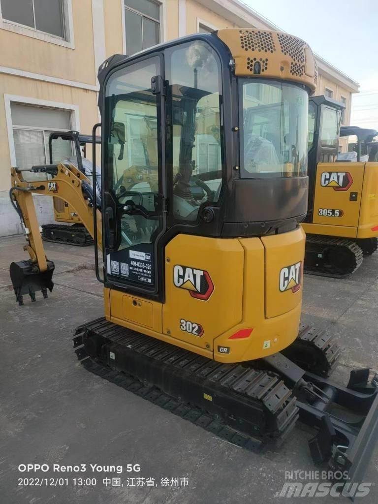 CAT 302 CR Ratiniai ekskavatoriai