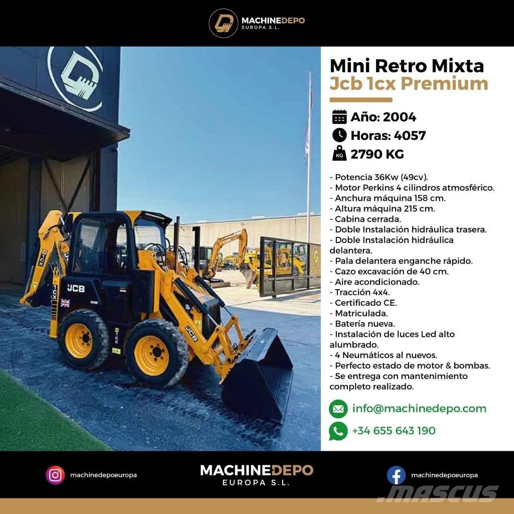JCB 1 CX Ekskavatoriniai krautuvai