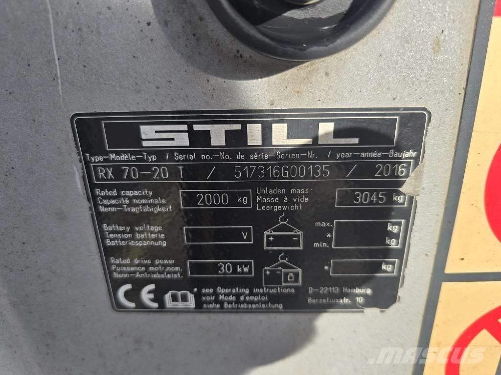 Still RX 70-20 LPG (dujiniai) krautuvai