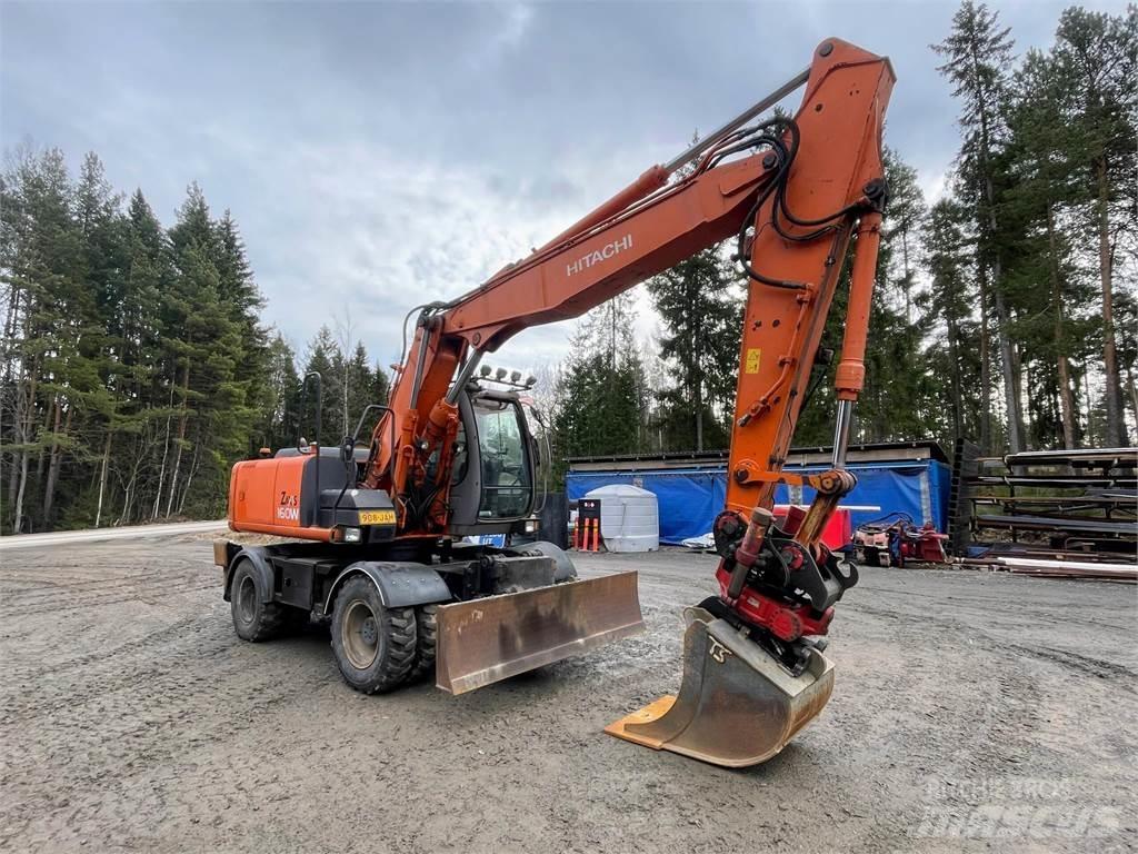 Hitachi ZX 160W Ratiniai ekskavatoriai