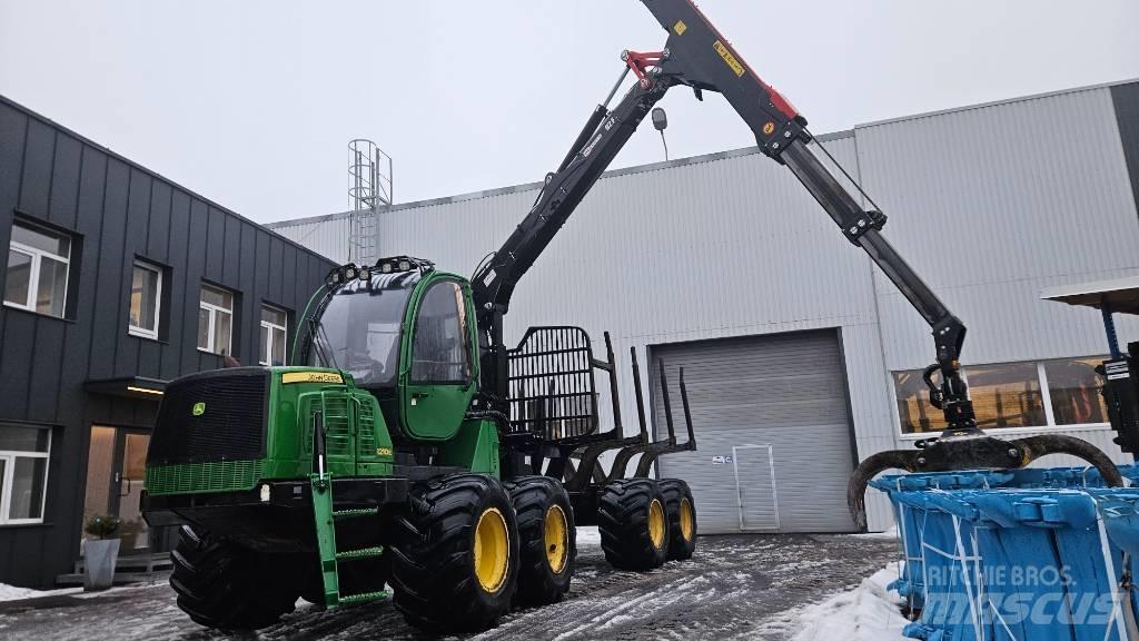 John Deere 1210 E Naudoti miškovežiai (Forvarderiai)