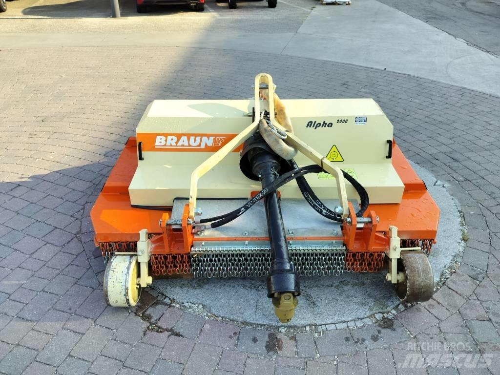 Braun Alpha 2000 Dirvos paruošimo vynuogynams technika