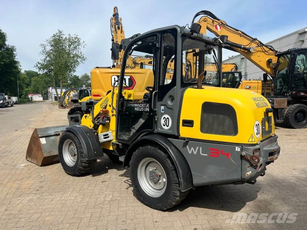 Wacker Neuson WL34 Naudoti ratiniai krautuvai