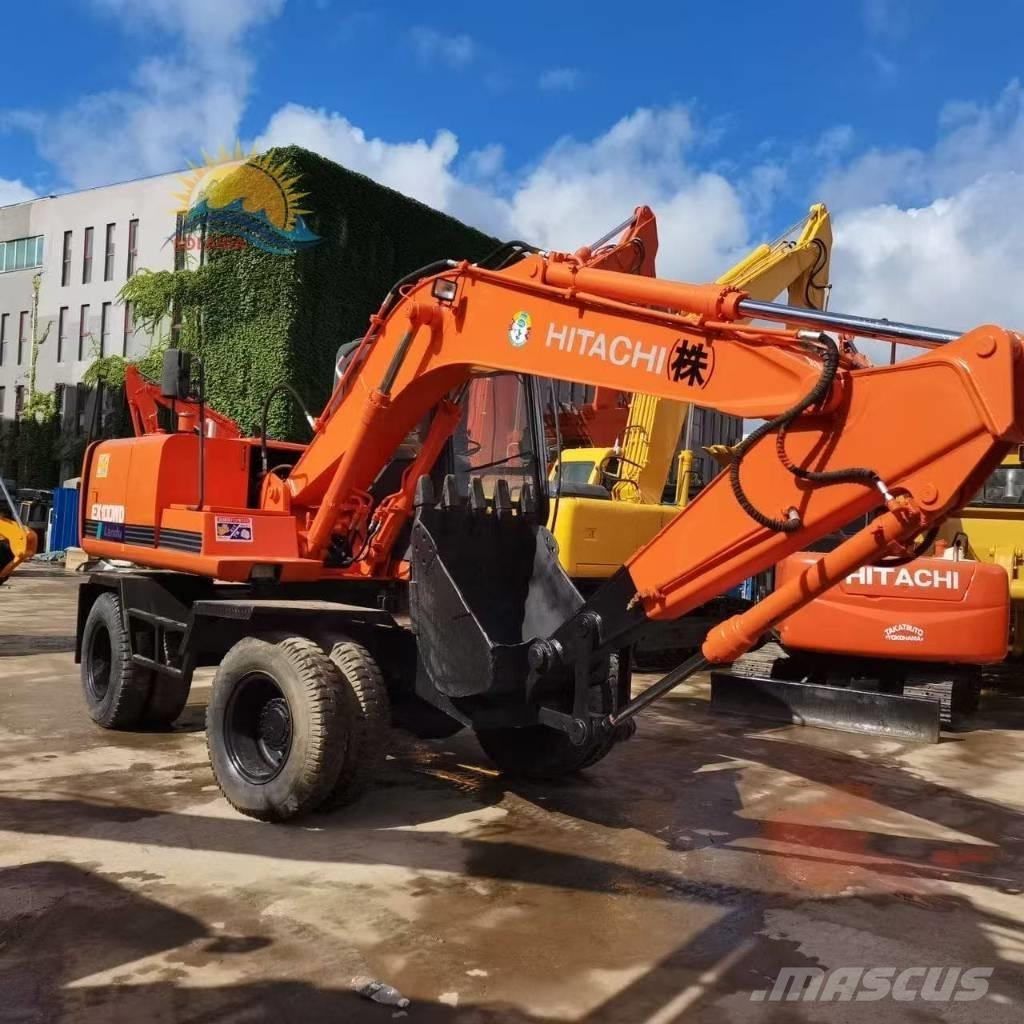 Hitachi EX 100 W D Ratiniai ekskavatoriai
