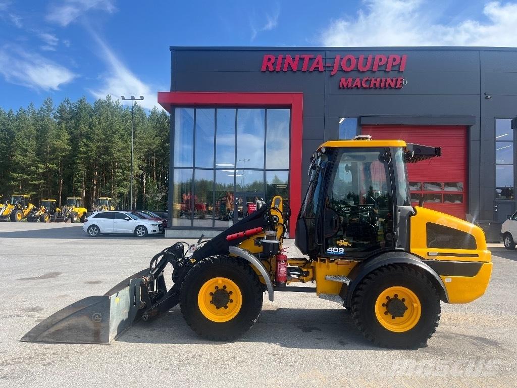JCB 409 / Myyty, Sold Naudoti ratiniai krautuvai