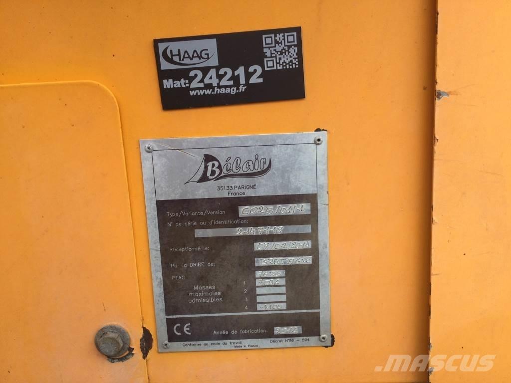 Belair COMET 838 Siloso iškrovimo įrengimai