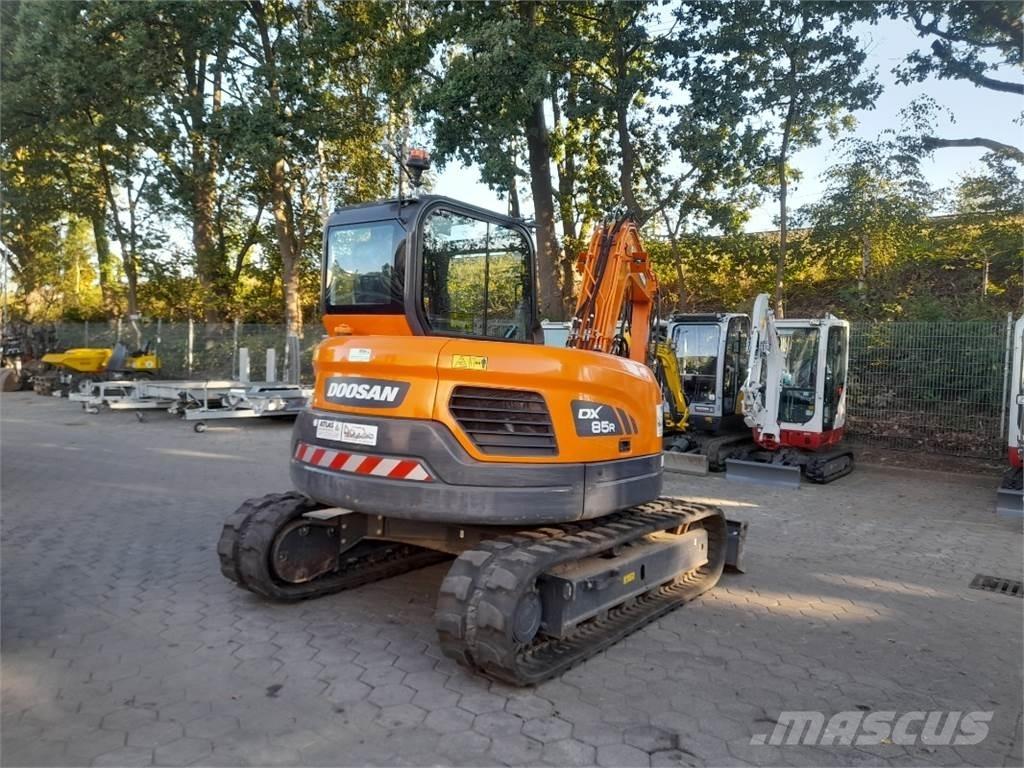 Doosan DX85R-3 Vidutinės galios ekskavatoriai 7-12 t