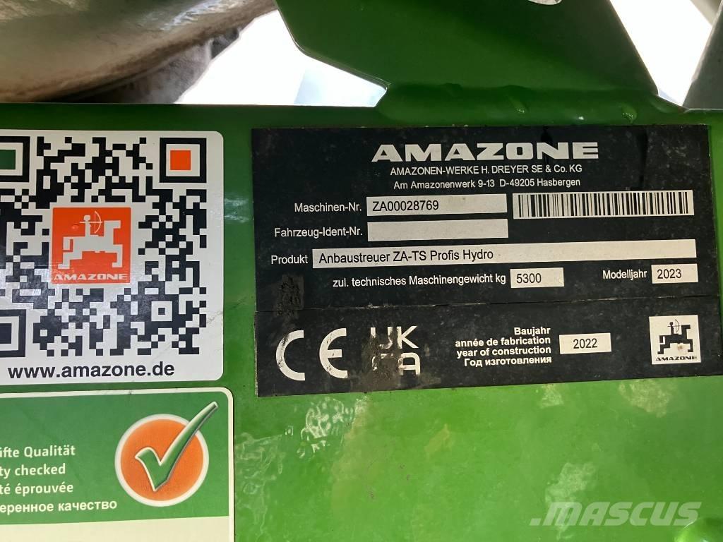 Amazone ZA-TS 4200 Mineralinių trąšų barstytuvai