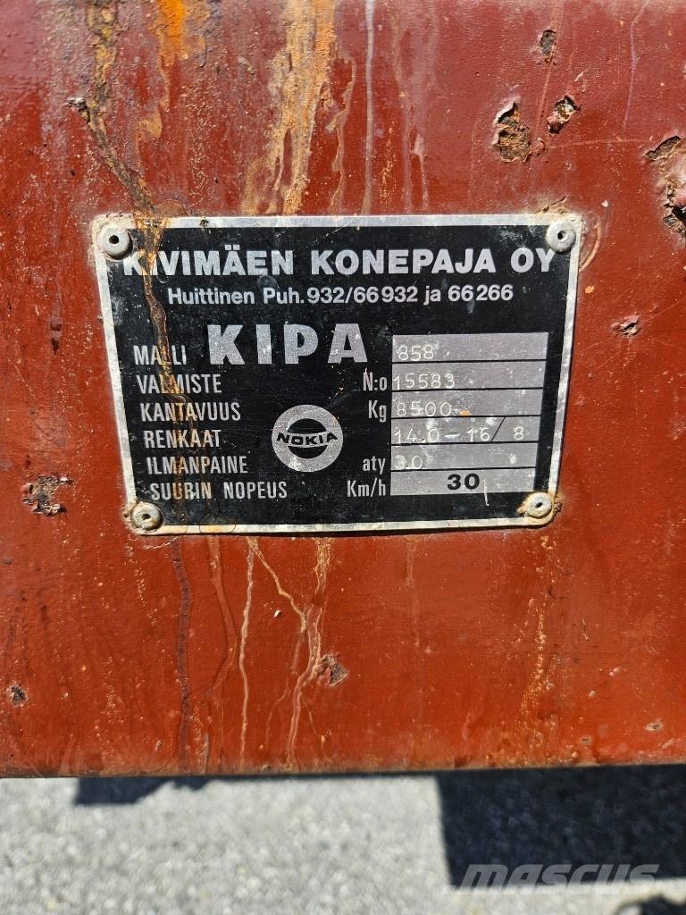 Kipa 8500 Savivartės priekabos