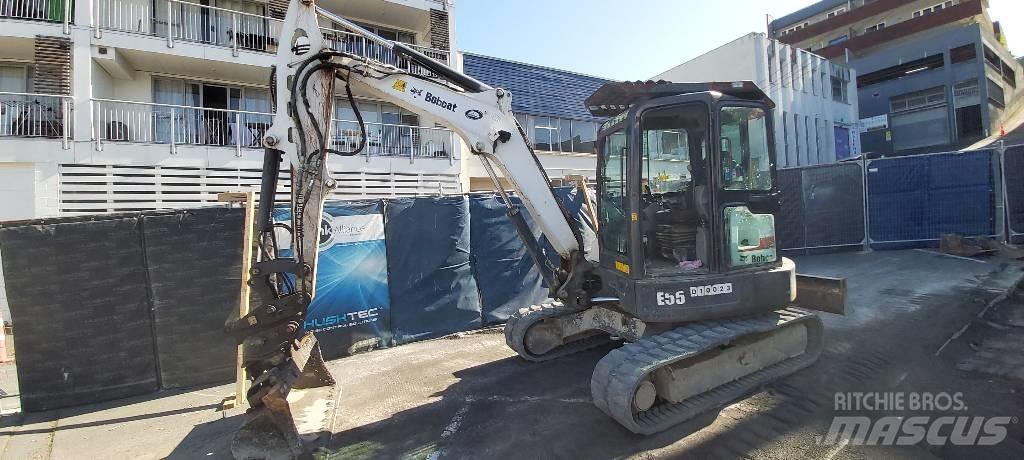 Bobcat E 55 Mini ekskavatoriai < 7 t