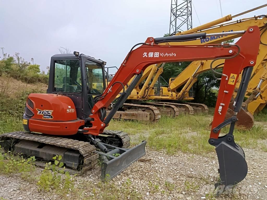 Kubota KX 155 Vikšriniai ekskavatoriai