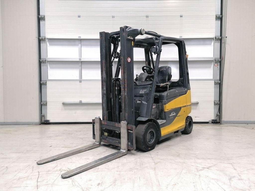 Linde E20H-01/600 Elektriniai šakiniai krautuvai
