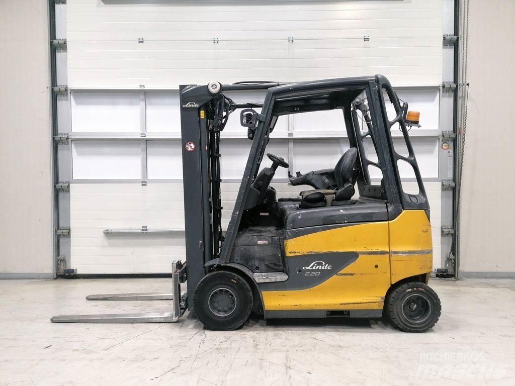 Linde E20H-01/600 Elektriniai šakiniai krautuvai