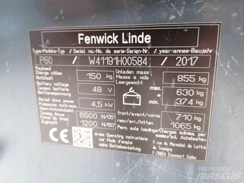 Linde P60 Naudoti vilkikai