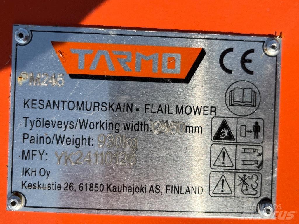 Tarmo PM 245 Ganyklų šienapjovės / rėžtuvės