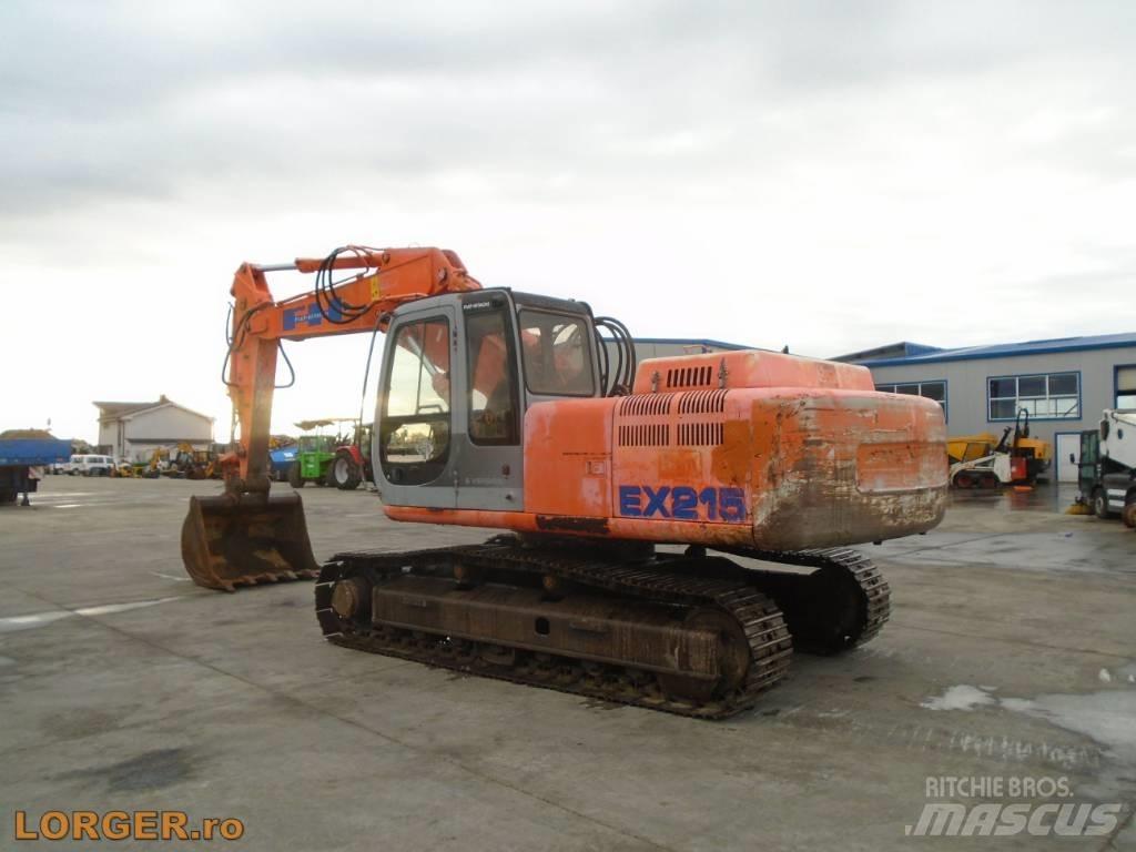 Fiat-Hitachi EX 215 Vikšriniai ekskavatoriai