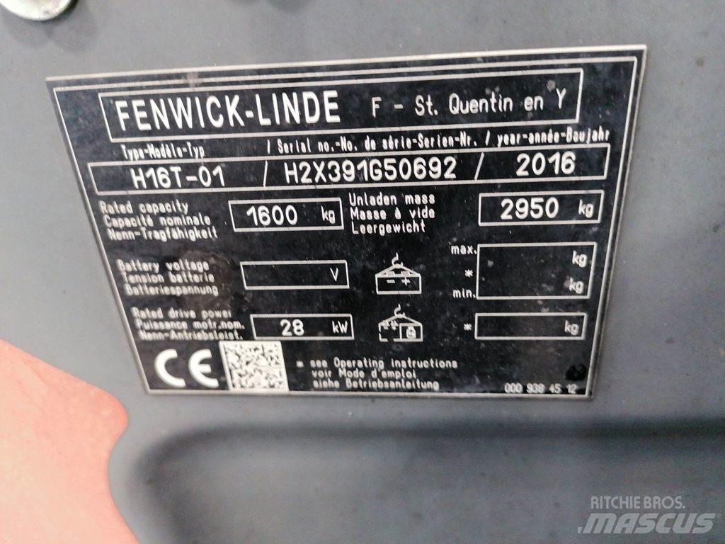 Linde H16T-01 LPG (dujiniai) krautuvai