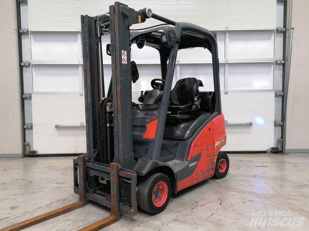 Linde H16T-01 LPG (dujiniai) krautuvai