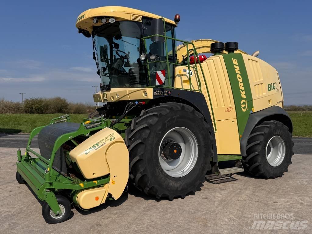 Krone Big X 1100 Pašarų ruošimo technika