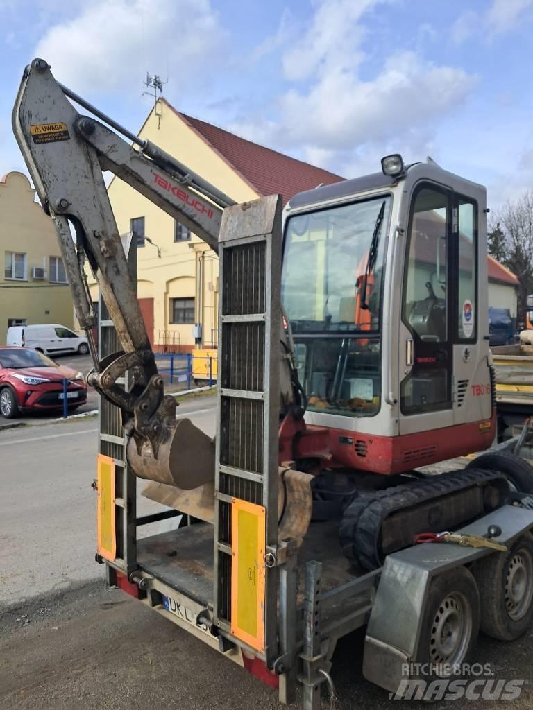 Takeuchi TB016 Mini ekskavatoriai < 7 t