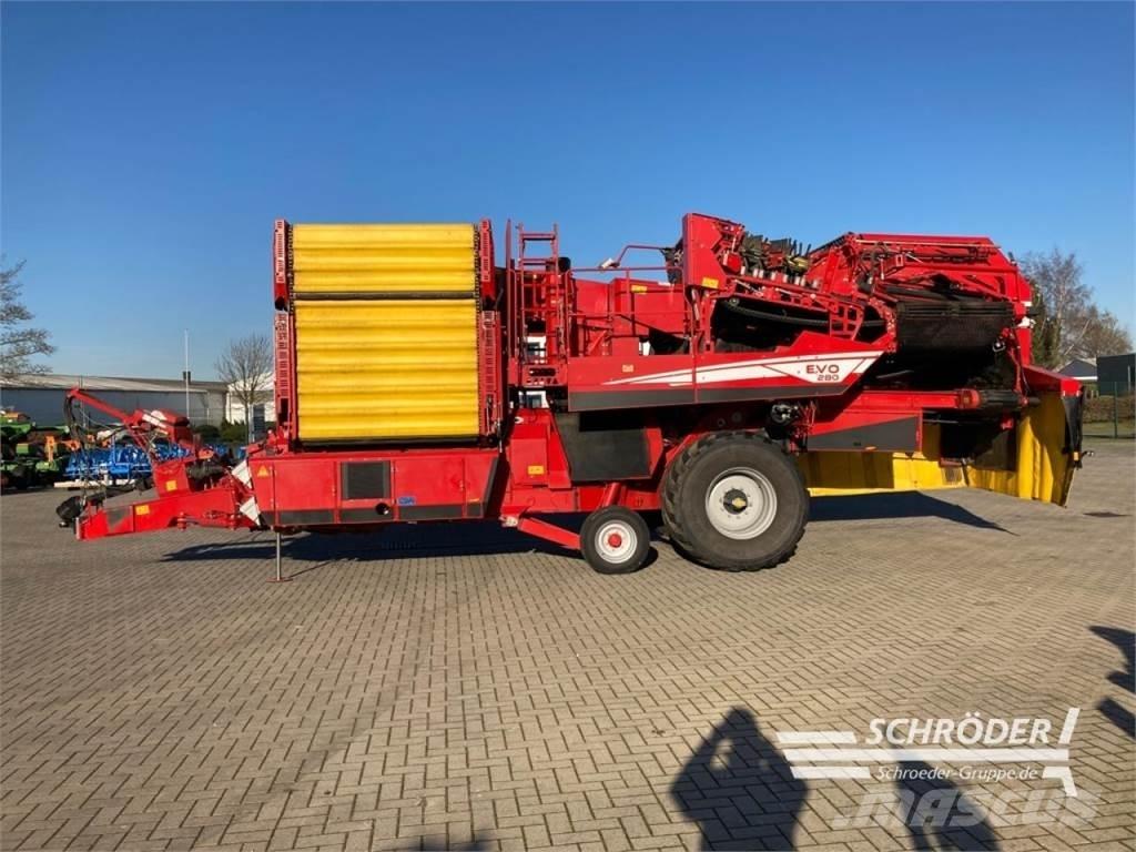 Grimme EVO 280 Bulvių kombainai ir ekskavatoriai