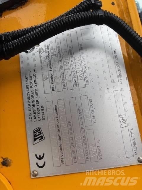 JCB 416 HT Naudoti ratiniai krautuvai