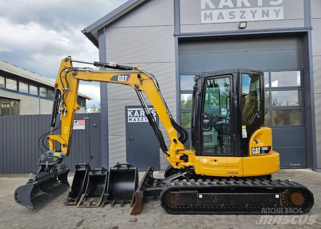 CAT 305 E2 Mini ekskavatoriai < 7 t